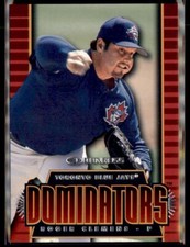 1997 Donruss Dominators Roger Clemens Toronto Blue Jays #11