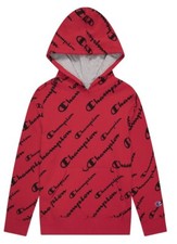 Boys 4-7 Champion Script Fleece Pullover Hoodie 7 New