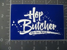 HOP BUTCHER FOR THE WORLD Illinois bw STICKER decal craft beer brewery brewing E