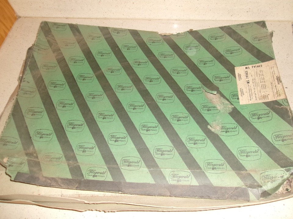 19661991 AMC Jeep 290 304 343 360 390 401 V8 Intake Manifold Valley Pan Gasket eBay