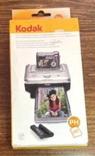 Kodak Easy Share Color Cartridge & Photo Paper Kit 40 4x6 Paper Ink Cartridge 