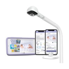 HUBBLE CONNECTED SkyVision AI-Enhanced Smart Camera Baby Monitor with Secure ...