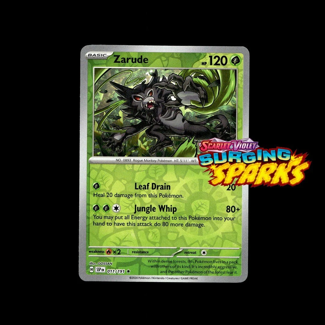 Zarude Pokmon TCG Cards for sale | eBay Zarude Pokmon TCG Cards for sale | eBay