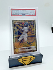 ONEIL CRUZ 2022 TOPPS GILDED CHROME GOLD ETCH ROOKIE AUTO 77/99 PSA 10 #GEA-OC