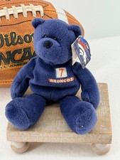Denver Broncos Bear Plush John Elway #7 Limited Treasures NFL NWT
