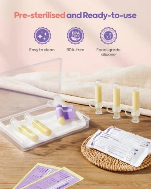 Kolostrum-Sammler Nuliie 7 ml wiederverwendbar auslaufsicher - Bild 4 von 4