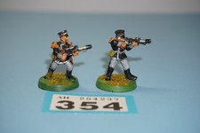 Warhammer 40k Imperial Guard Mordian Iron Guard Trooper x 2 - Metal