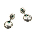 Southwest Sterling Turquoise Coral Black Onyx Dangle Earrings Lot of 5 #S5322-4 — photo 4