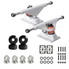 50MM Skateboard Wheels Trucks Combo Set  Skateboarding sports kit bracket