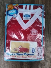 Vintage PCA Youth Boys 2 Piece Pajama Set, Size 7, See Photo Size Chart, NOS 