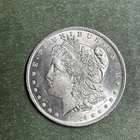1984-O Morgan Silver Dollar nice Choice AU/BU Slider. Near Proof Like
