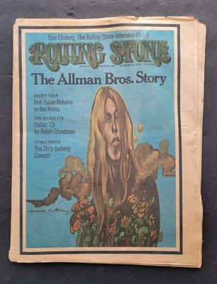 Rolling Stone Magazine Issue 149 December 6 1973 Allman Brothers NO LABEL