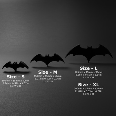 Batman Begins (2005)  - Movies/Comics 3D Printed Logo Display Sign
