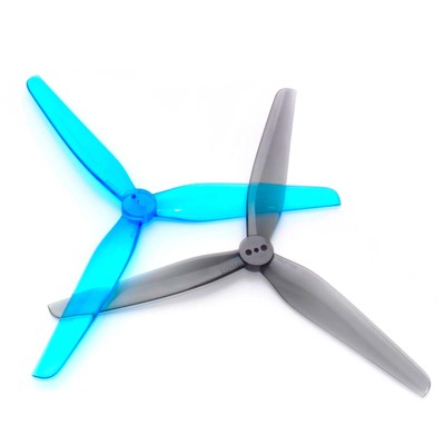 HQProp T5X2X3 5020 5 Inch 3-Blade T-Mount Propellers Set (2x CW / 2x CCW) Poly C