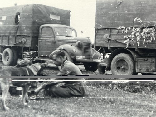 f) Germania ww2 foto 9 x villaggio auto soldati ucraina album fotografico ucraina - Foto 6 di 10