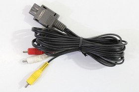 Official Nintendo RCA AV Cable SNES N64 Super Famicom Gamecube SFC OEM Cord IE18