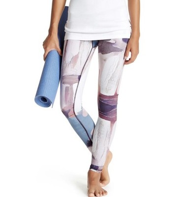 AZIAM perfect leggings-block art eco yoga leggings Size Small (4-6)