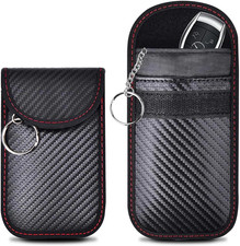 2 Stück Keyless Go Schutz Autoschlüssel Tasche Langlebig,Signalblockierungstasch