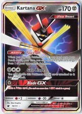 Kartana GX SM - Crimson Invasion 70/111 Pokemon Card Holo