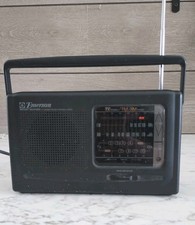 Emerson 3-BAND AR2471 Instant Weather Band TV AM FM Portable Radio AC/DC WORKS