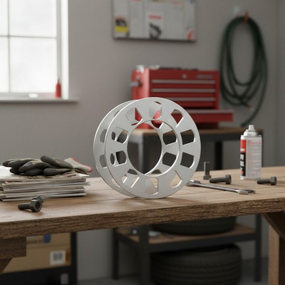 #ad 4 Pcs Die Cast s 5mm 3 16quot; Thick Fits Bolt Patterns 5x100 5x105 5x108mm 5x4.2... $33.95