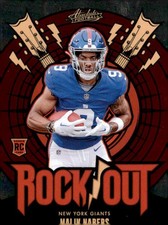 2024 Panini Absolute #RO-MNS Malik Nabers Rock Out