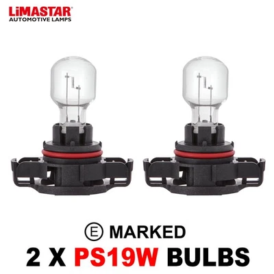 Light Bulb Single PS19W 12V 19W Round Black Base For DRL x 2 - Image 1 of 3