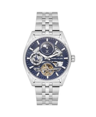 DANIEL KLEIN Men Analog Automatic Casual Watch Classic Dress Blue Dial Waterproo