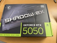 MSI Geforce RTX 5050 8GB Shadow 2X OC Gaming Graphics Card