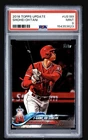 2018 Topps Update Baseball Shohei Ohtani 3-Game HR Rookie Card #US189 PSA 9