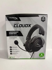 HyperX HHSC2-CG-SL/G CloudX Gaming Headset Xbox Slightly Damaged Retail Box