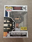 Funko Pop! Stranger Things Dustin Hockey Gear #719 Hot Topic Exclusive