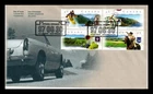 Canada Cover Tourism Highways Setenant Block First Day Cover