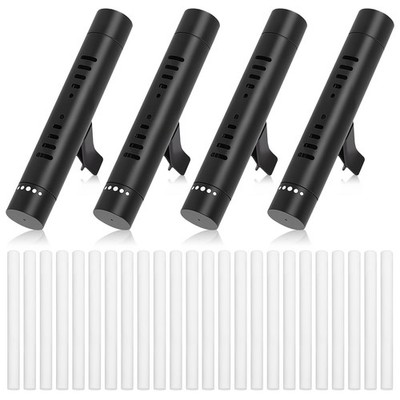 4 Pack Car Essential Oil Diffuser Vent Clip, Aluminum Essential Oil Car Diffu...