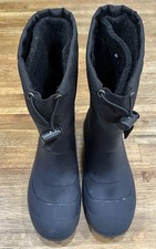 Kamik Boys Snow Boots Size 5 Pull On Waterproof Removable Insulated Liners VGUC