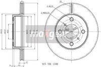 2 X Bremsscheibe Maxgear 19-2327 FüR Suzuki