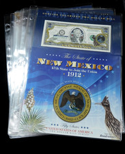 Lot of 10x 2003 United States $2 Colorized Federal Reserve Notes