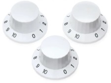 PRS Silver Sky Knobs - White (set of 3)