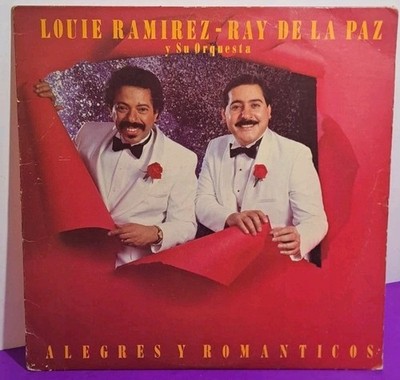 Louie Ramirez - Ray De La Paz Alegres Y Romanticos LP Vinyl 1985 Caiman