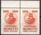 ES10042 Advertising poster stamps: Italy Moretti Beer Centerary