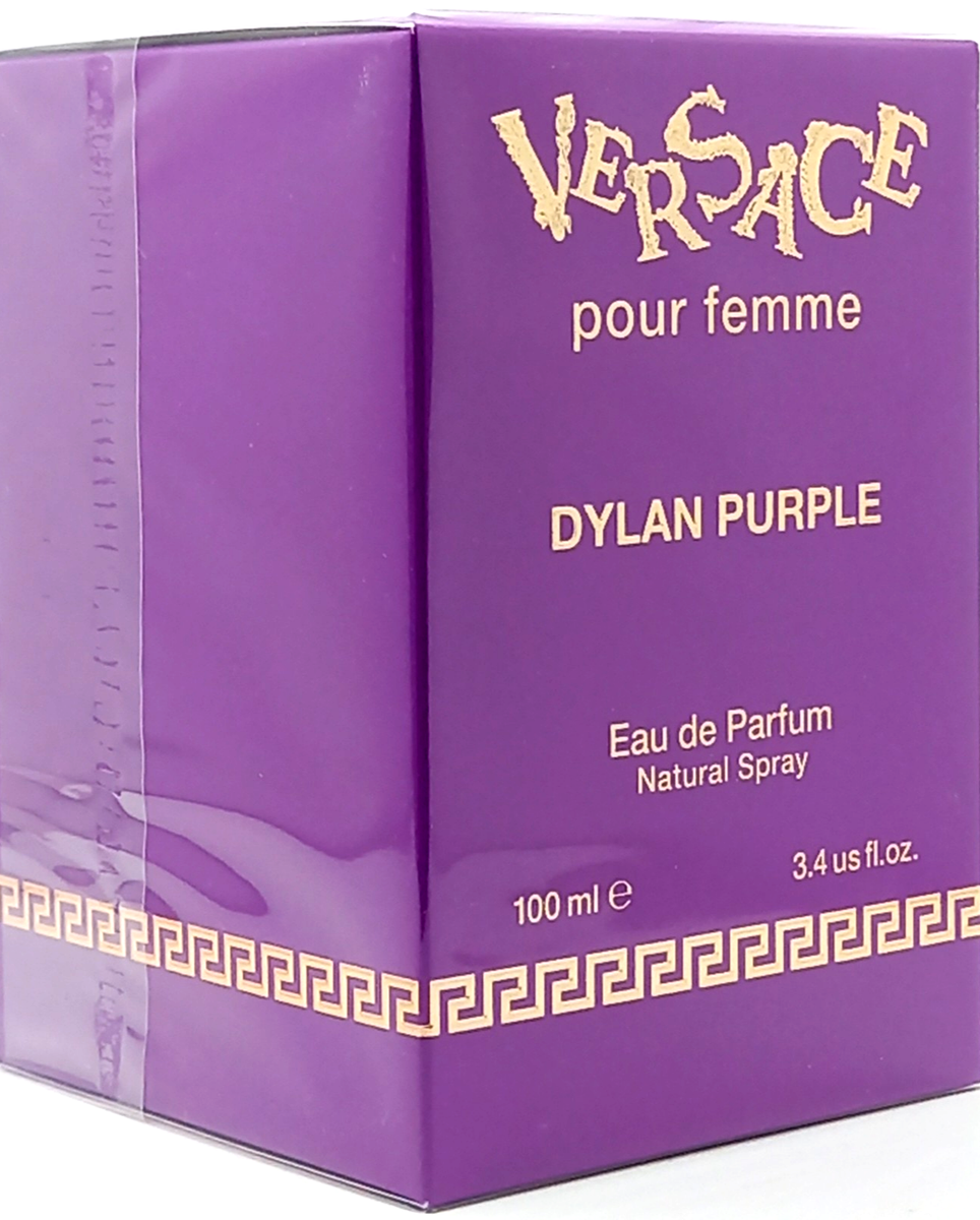 VERSACE DYLAN PURPLE EAU DE PARFUM SPRAY FOR WOMEN 3.4 Oz / 100 ml