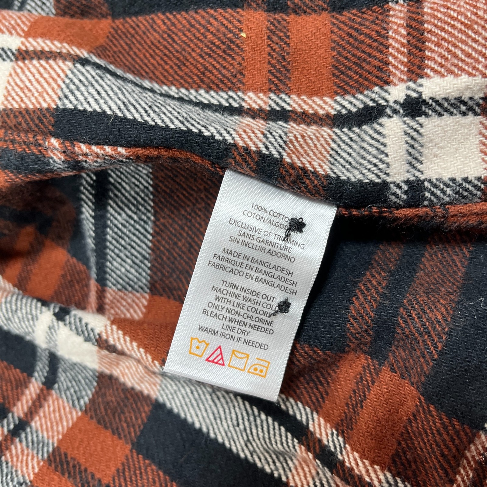 WOLVERINE Button Down Collared Brown Plaid Casual… - image 6