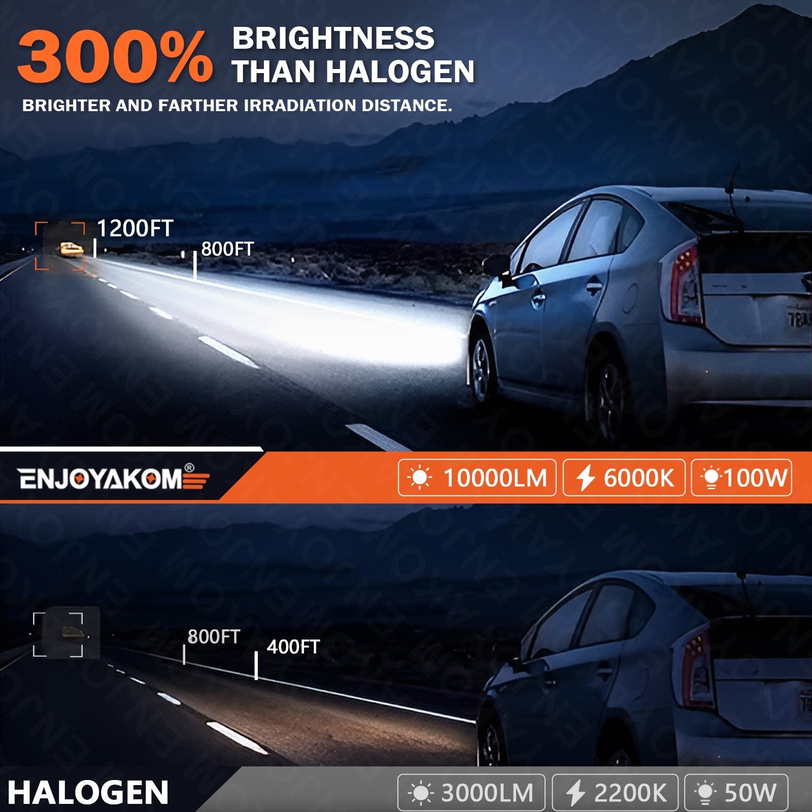 For Chevy Suburban 2500 2000-2006 LED Headlight Hi/Low Fog Light Bulbs Combo Kit