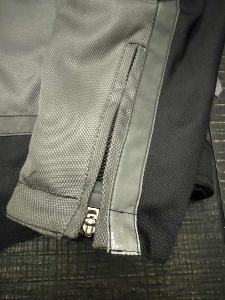 🔥Chaqueta de motocicleta Harley Davidson acolchada de malla de polietileno para hombre reflectante XL Foto 2 de 4