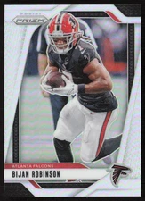 2024 Panini Prizm Silver Bijan Robinson #11 Atlanta Falcons