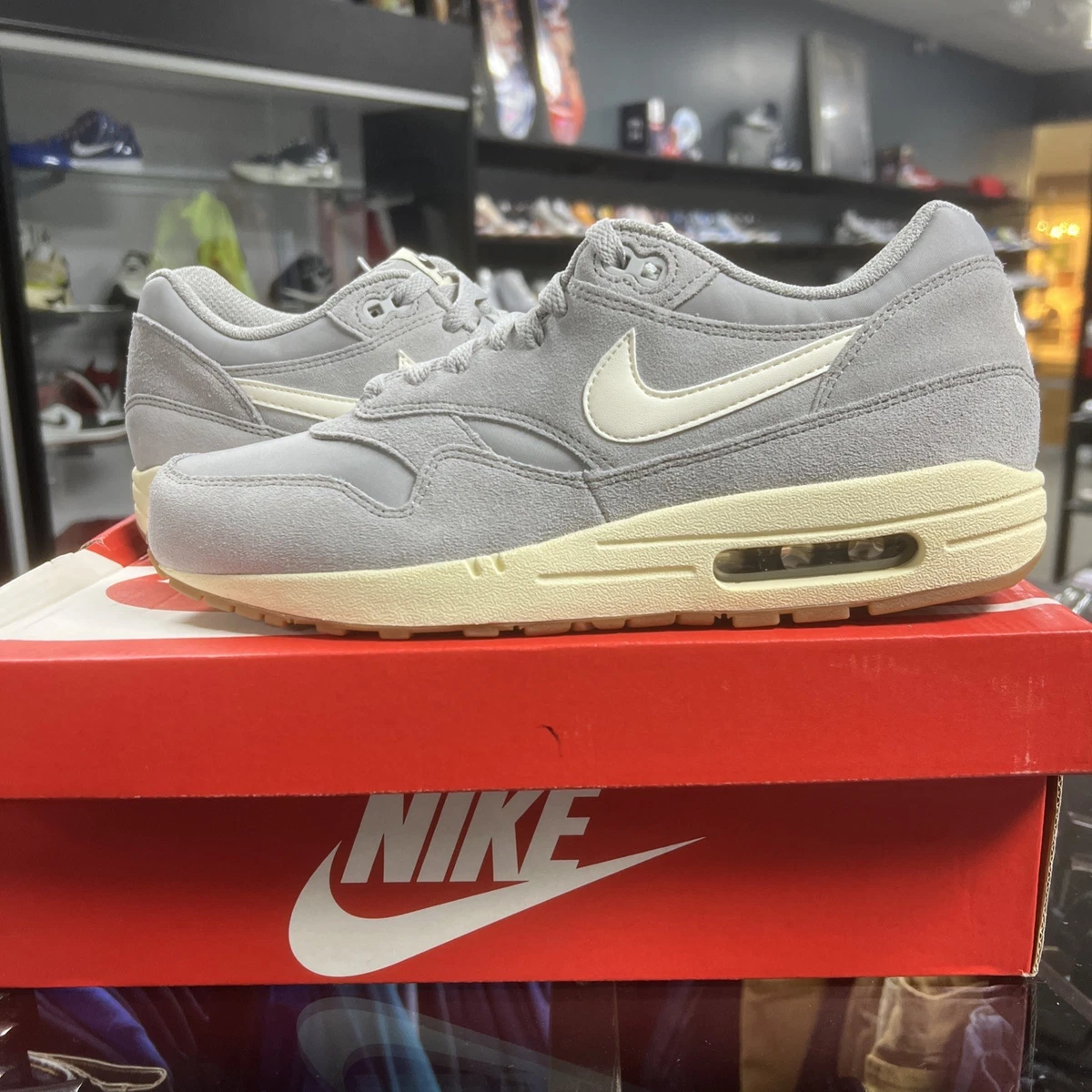 Nike Air Max 1 Essential Matte Silver for Sale | Authenticity