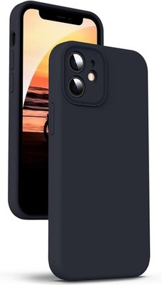 Schutzhülle für iPhone 12 Handyhülle Case Handy Tasche Bumper Silikon Matt