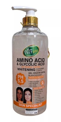 VEET gold AMINO ACID GLYCOLIC ACID X3 TRIPLE EXTRA WHITENING | BAOWER GEL