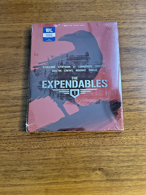 The Expendables 1 - 3 4K UHD Steelbooks - Best Buy Exclusives Individual Sealed