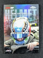 2025 Topps Chrome F1 KIMI ANTONELLI Rookie RC Refractor Helmet Collection #HC-1
